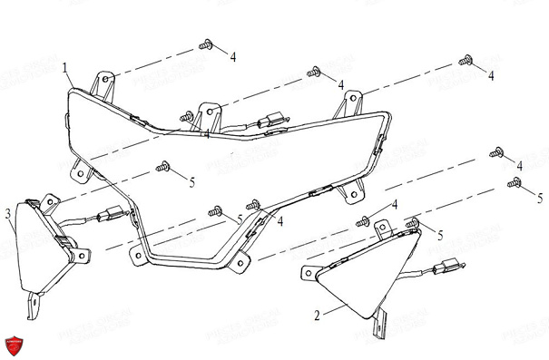 FEUX AVANT ORCAL ARIOS R 50 4T E5