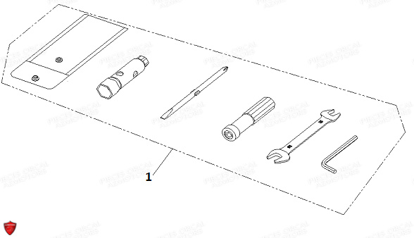 Trousse A Outils ORCAL Pièces Orcal ARIOS-R 50 12" Euro 5