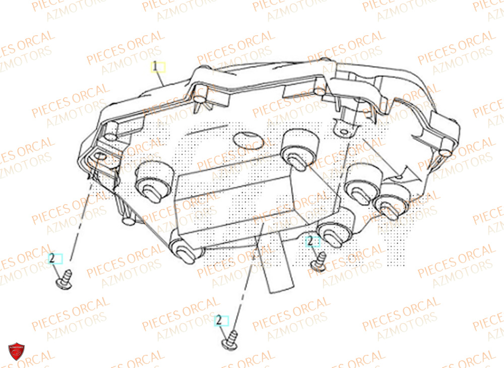 Compteur ORCAL Pièces Orcal ORCAL ARIOS-R 50 12" Euro 5+