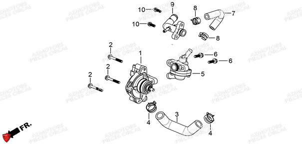 POMPE A EAU ORCAL ARIOS 125