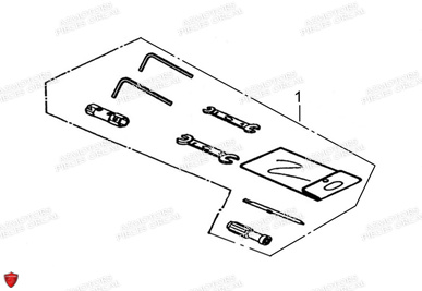 Trousse A Outils ORCAL Pièces ORCAL ARIOS + 125 Euro5 (2022)