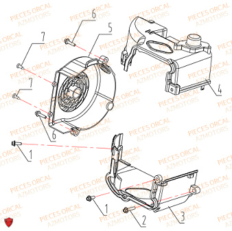 Refroidisseur ORCAL Pièces Orcal ORCAL ARIOS 50 10" Euro 5