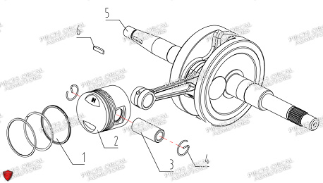 JEU DE SEGMENTS REMP PAR 3033003 ORCAL
ORCAL
Pièce Orcal scooter, Piece moto ORCAL Origine constructeur JEU DE SEGMENTS REMP PAR 3033003 ORCAL