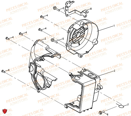 Refroidisseur ORCAL Pièces Orcal ORCAL ARIOS 50 12" Euro 5