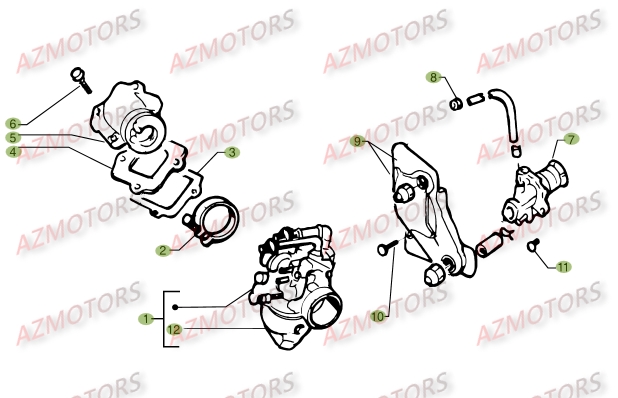 Carburateur AZMOTORS 