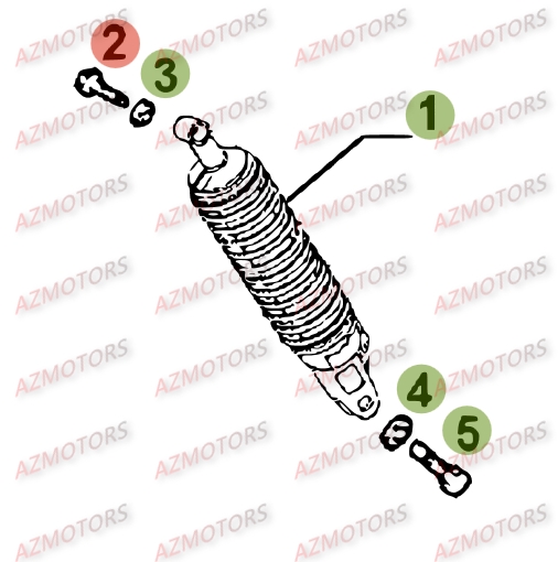 Suspension Arriere AZMOTORS 