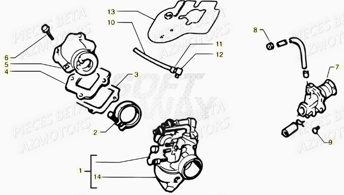 CARBURATEUR BETA ARK AIR MY13