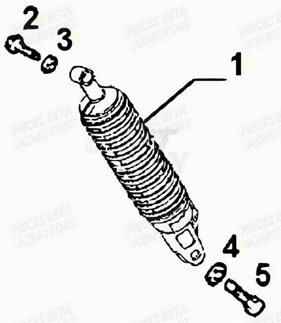 AMORTISSEUR BETA ARK LC MY07 11