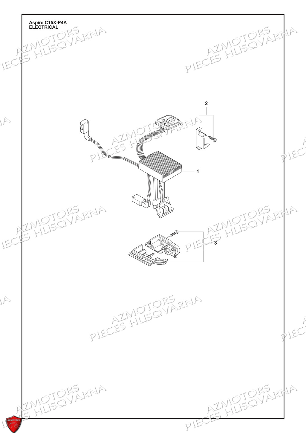 Electrique HUSQVARNA PIECES TRONCONNEUSE Aspire C15X-P4A HUSQVARNA