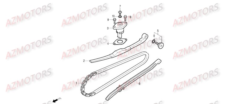 Distribution DAELIM Pièces Scooter DAELIM B-BONE 125cc
