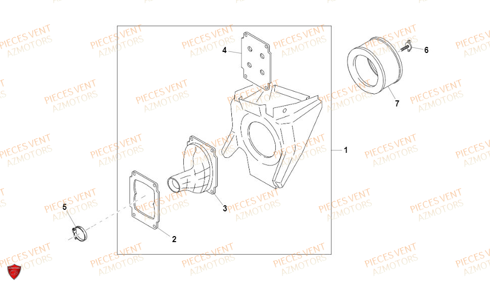 Filtre A Air VENT Pièces VENT BAJA 125 4T 2019 (STANDARD)