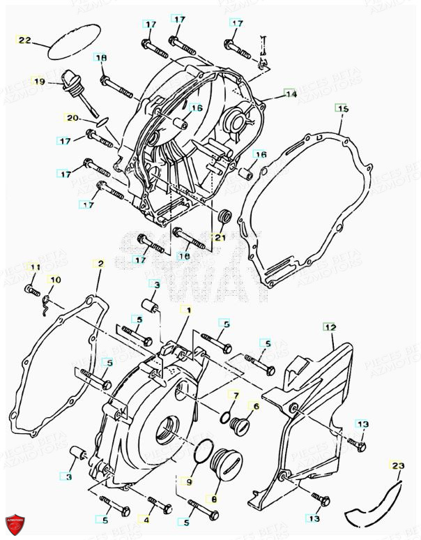 CARTER D HUILE BETA BETA ALP 125 08 11