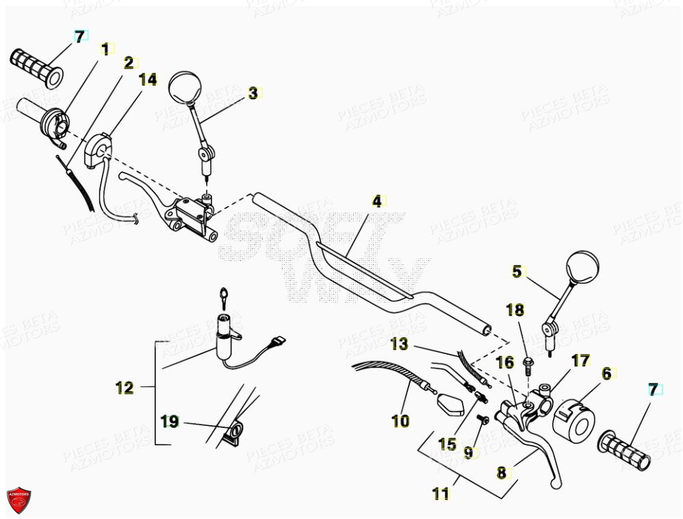 GUIDON BETA BETA ALP 125 08 11