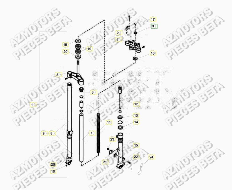 FOURCHE BETA BETA ALP 200 16 17