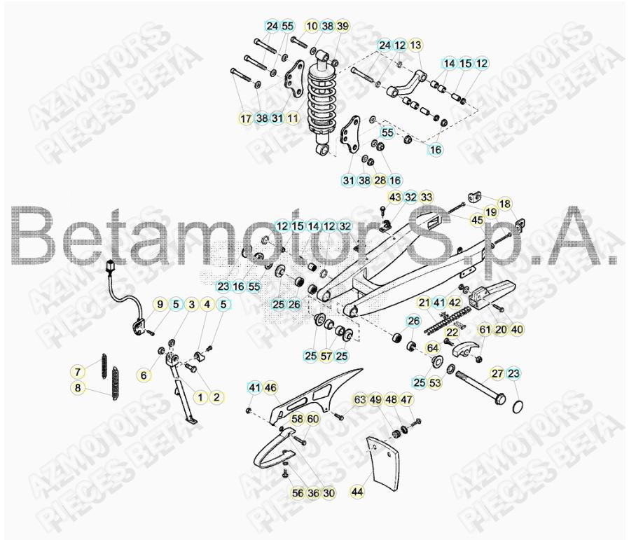 Bras Oscillant BETA Pièces ALP 200 [2018]