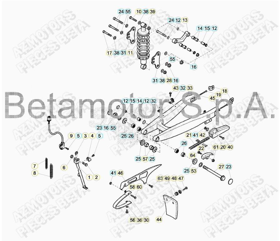 BRAS_OSCILLANT BETA Pièces Alp200 [2018]