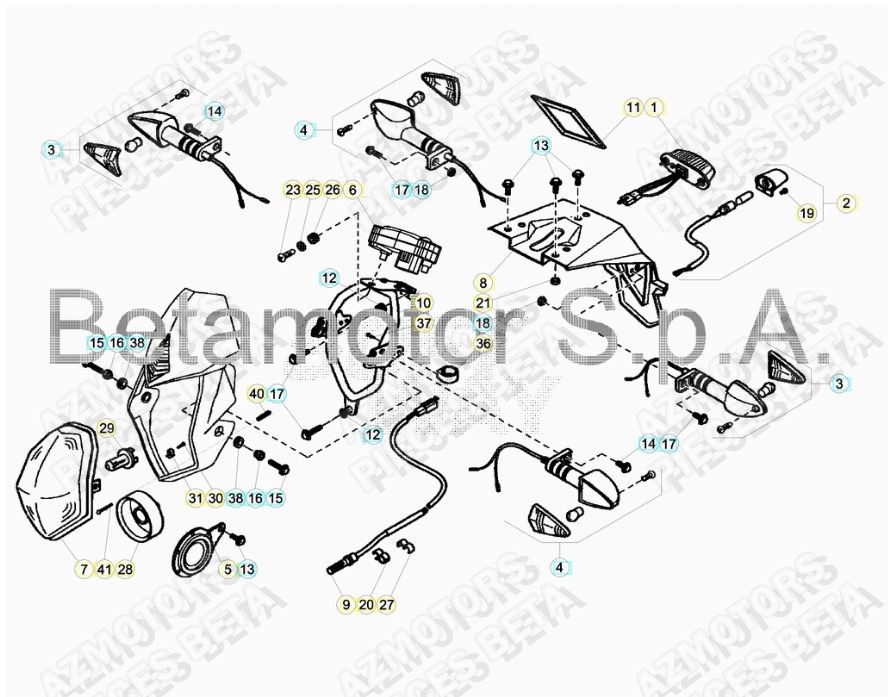 FEUX pour BETA-ALP-200-18