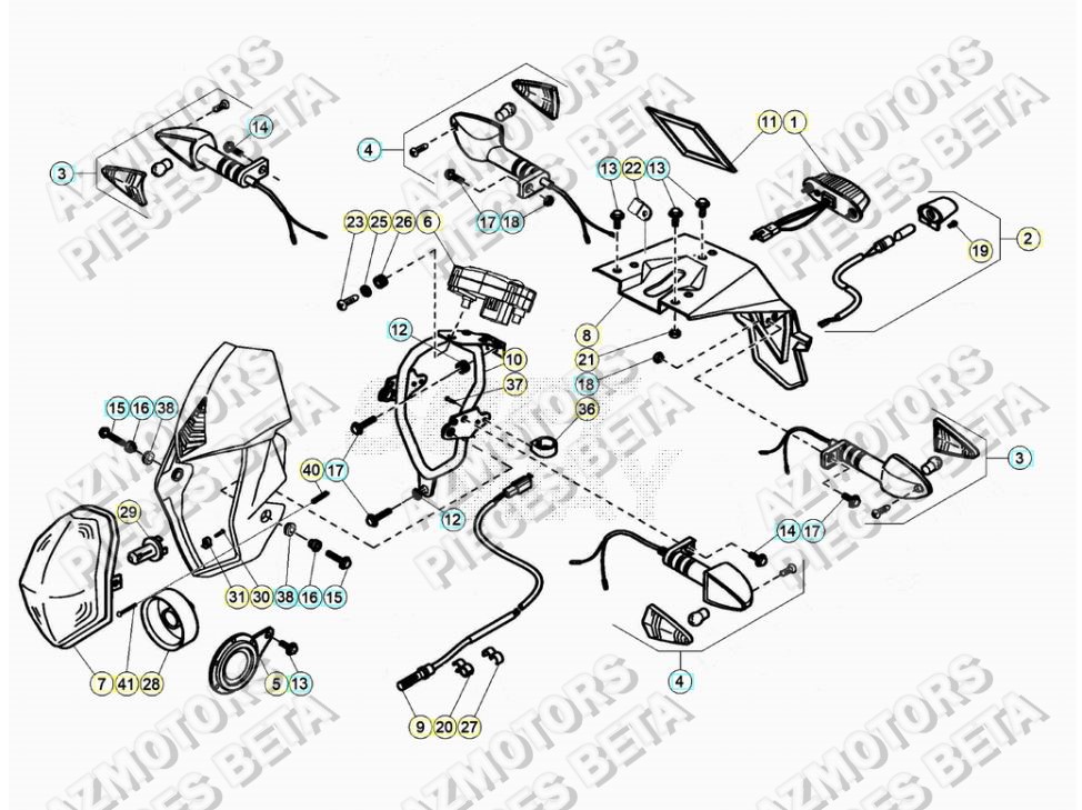 FEUX pour BETA-ALP-200-21