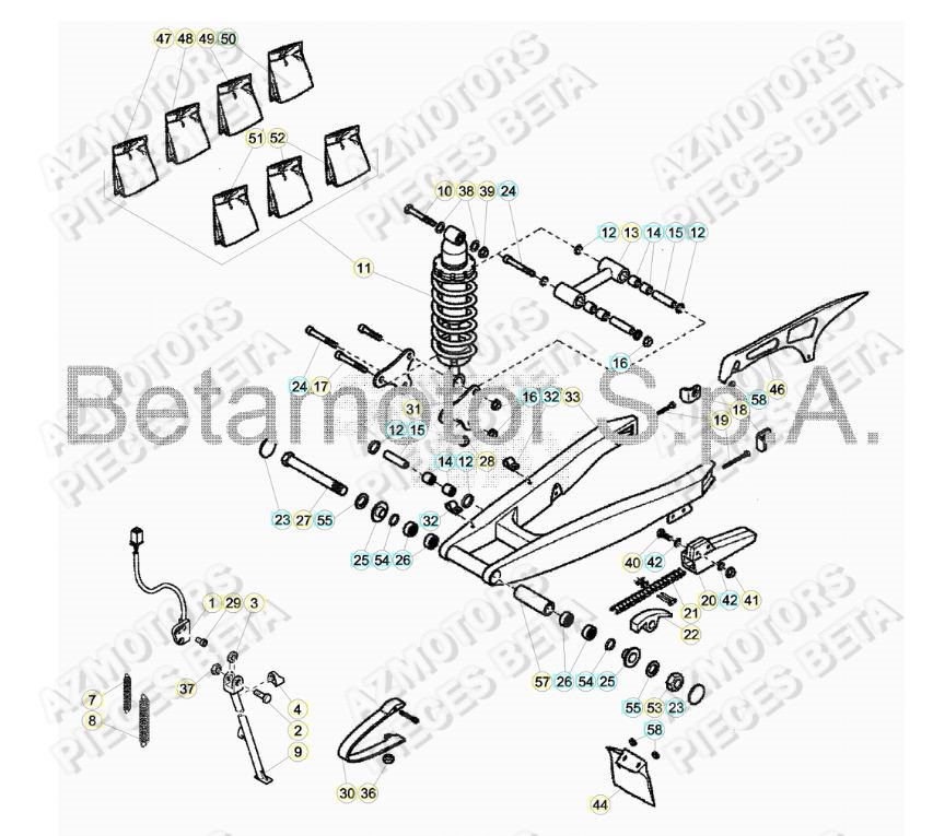 Bras Oscillant BETA 