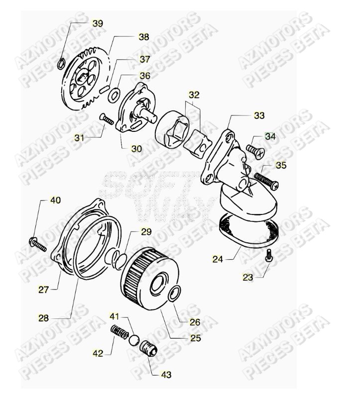 POMPE A HUILE BETA BETA ALP 350 18