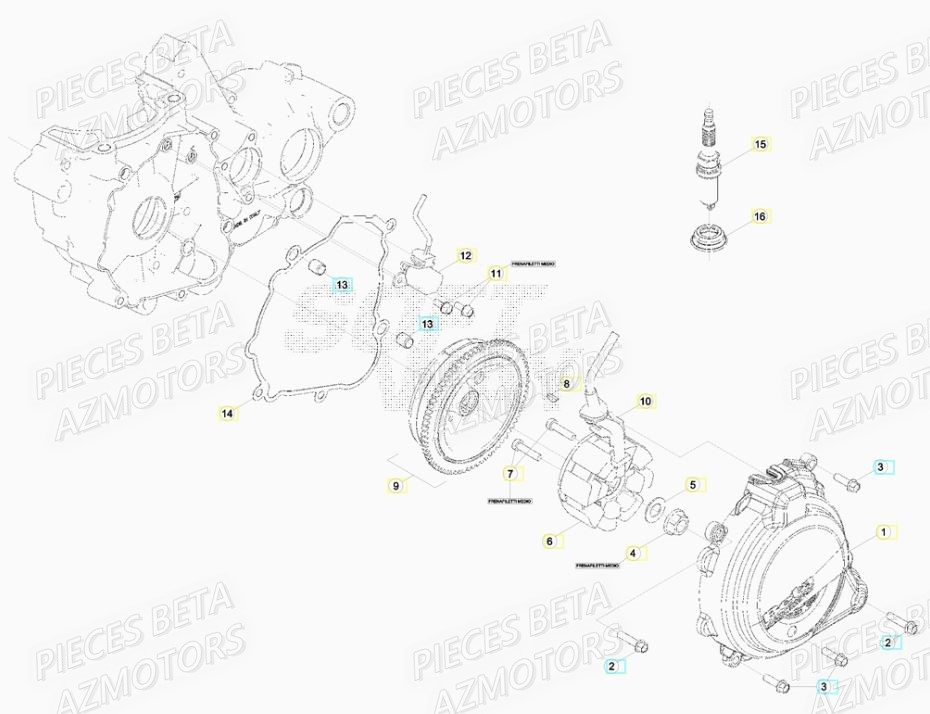 ALLUMAGE BETA Pièces BETA RR XTRAINER 250 4T - [2017]