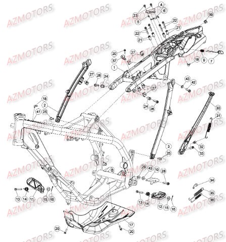 ACCESSOIRES DU CHASSIS BETA BETA XTRAINER MY15