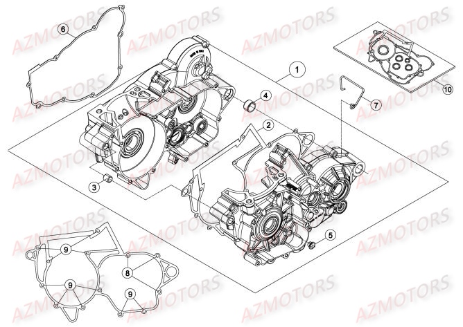 CARTER MOTEUR BETA BETA XTRAINER MY17