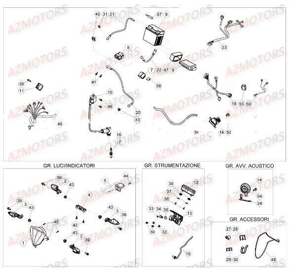 BOUGIE IRIDIO T40352G BETA pour EQUIPEMENT ELECTRIQUE de BETA XTRAINER MY17