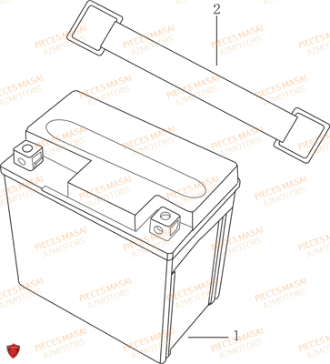 BATTERIE MASAI BLACK ROD 50