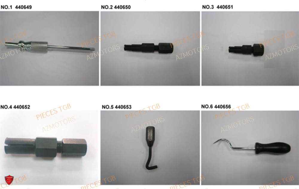 Outils 1 AZMOTORS Pieces TGB BLADE 1000 LTX EPS (No Serie RFCETTTBC.. Type: ETT-J)
