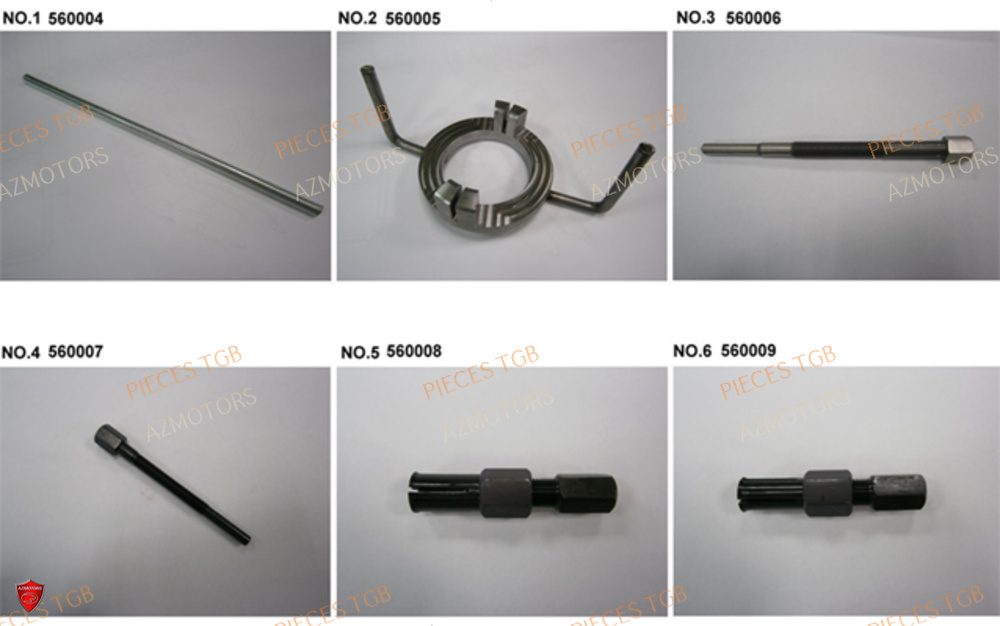 Outils 3 AZMOTORS Pieces TGB BLADE 1000 LTX EPS (No Serie RFCETTTBC.. Type: ETT-J)