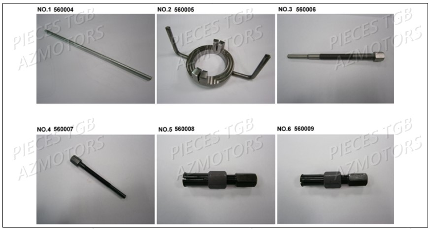 Outils 3 AZMOTORS Pieces TGB BLADE 1000 LT SL (No Serie RFCETTETA... Type ETT)

