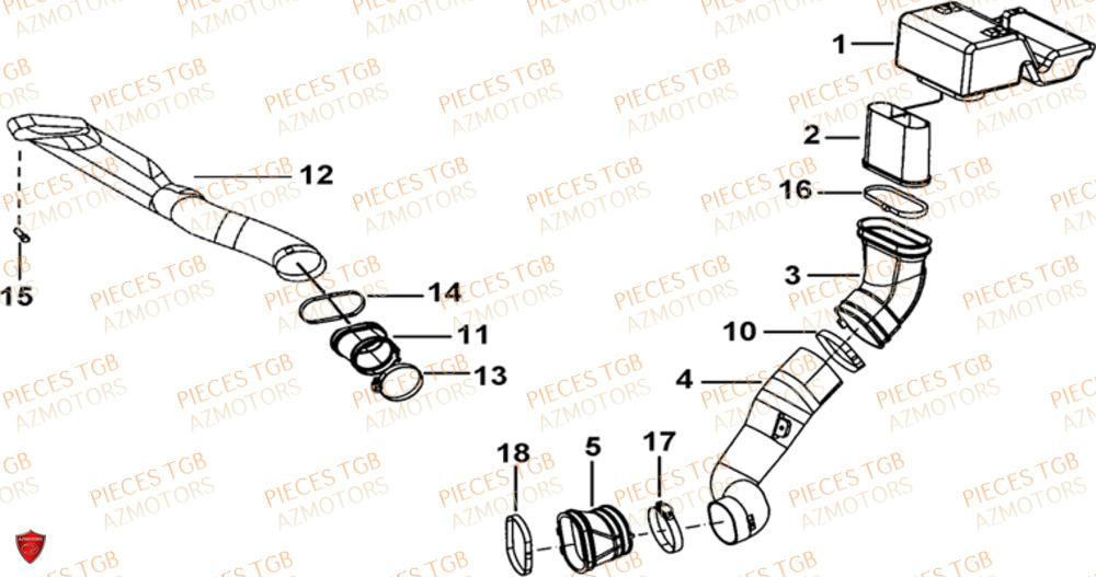 Admission TGB Pieces TGB BLADE 500 SL CARBU
(No serie RFCFBGFTL.... Type FTG-HD)