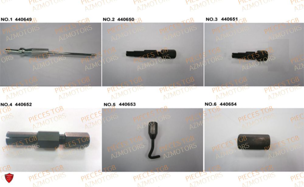 Outils 1 TGB Pieces TGB BLADE 500 SL CARBU
(No serie RFCFBGFTL.... Type FTG-HD)
