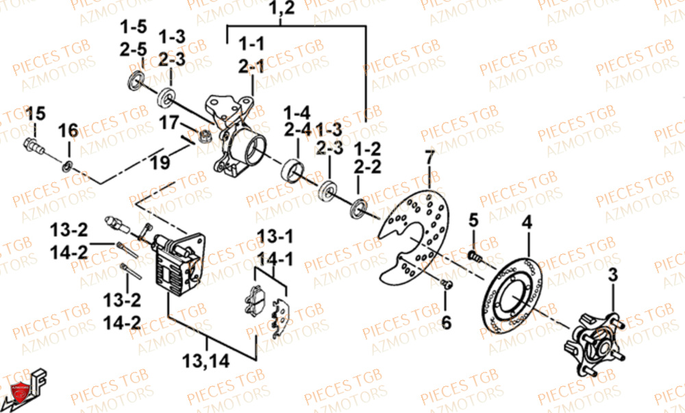 Porte Fusee De Direction TGB Pieces TGB BLADE 500 SL CARBU
(No serie RFCFBGFTL.... Type FTG-HD)