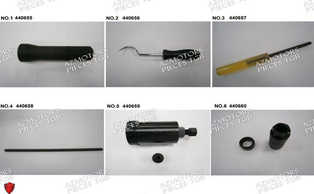 Outils 2 AZMOTORS Pieces TGB BLADE 500 SL EFI (No Serie RFCFTGTBB...Type: FTG-HDE)