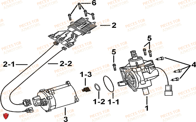 Direction Assistee TGB Pieces BLADE 525 SE_FI (2012 - 2014) (No Serie RFCFBFFGE...Type: FBG-HFE)