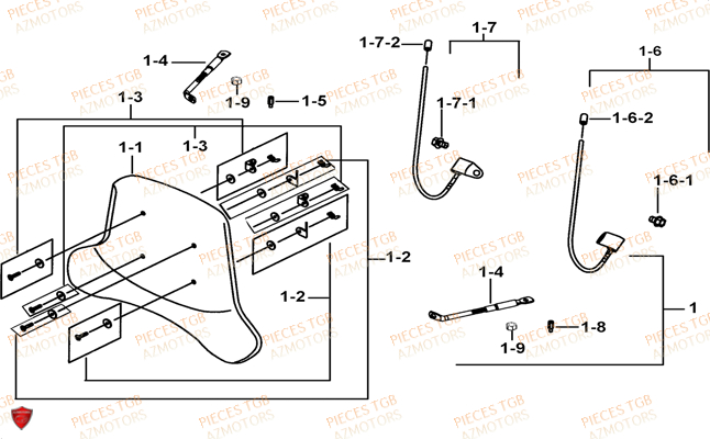 Pare Brise Option TGB Pieces BLADE 525 SE_FI (2012 - 2014) (No Serie RFCFBFFGE...Type: FBG-HFE)