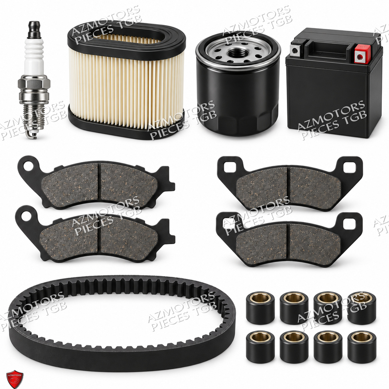 1 Consommables AZMOTORS Pieces TGB BLADE 550 SE EPS (No Serie RFCFBGFTP... ET RFCFTGTBA... Type: FTG-HDE)

