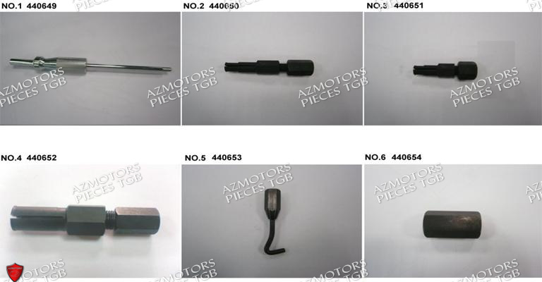 Outils 1 AZMOTORS Pieces TGB BLADE 550 SE EPS (No Serie RFCFBGFTP... ET RFCFTGTBA... Type: FTG-HDE)


