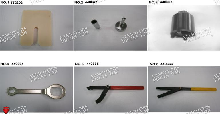 Attelages Option AZMOTORS Pieces TGB BLADE 600 SE EPS (No Serie RFCFTHTBA.. ET RFCFTHTBC.. Type: FTH-HDE ET FTH-JDE)