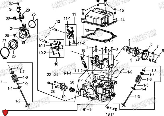 CULASSE pour BLADE 600 SE EPS