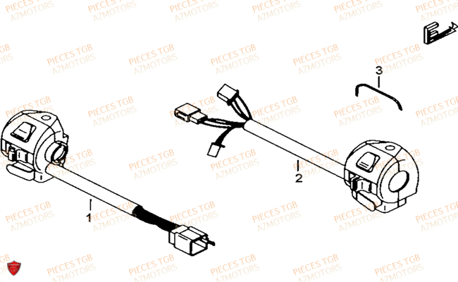 Commodo TGB Pieces TGB BULLET 50 (No Serie RFCBM145B...Type: BM1-BE)