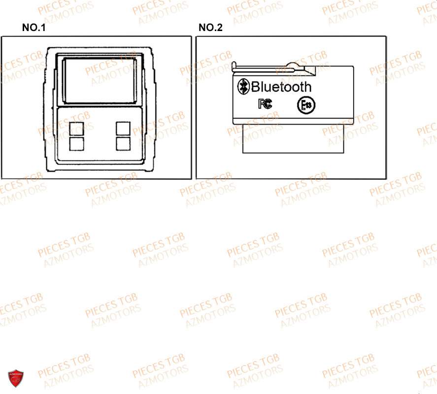 Outils 5 TGB Pieces TGB BULLET 50 (No Serie RFCBM145B...Type: BM1-BE)
