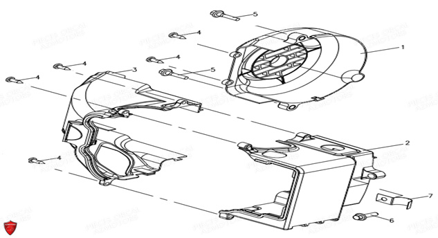 CACHE CYLINDRE ORCAL CAVARO 50 4T