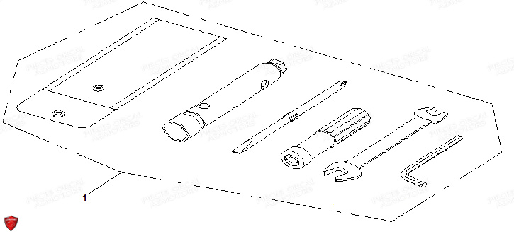 TROUSSE A OUTILS ORCAL CAVARO 50 4T E5