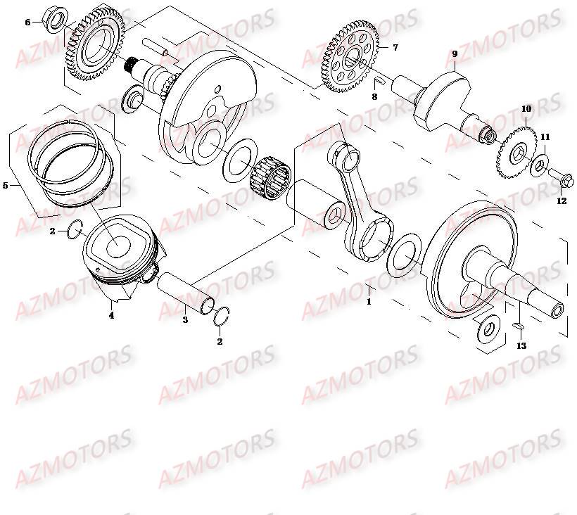 VILEBREQUIN CFMOTO CF500 2 2A