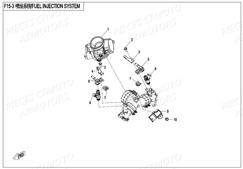 CARBURATION INJECTION AZMOTORS CFORCE520S