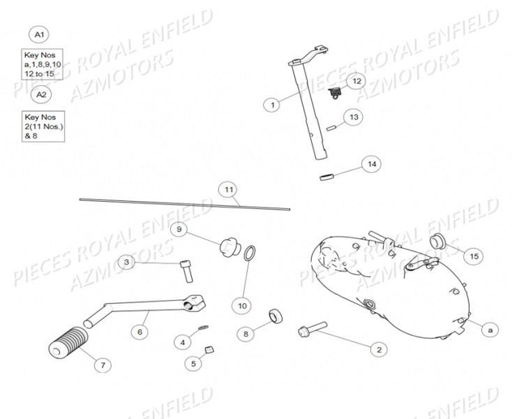 CARTER EMBRAYAGE ROYAL ENFIELD CHROME CLASSIC