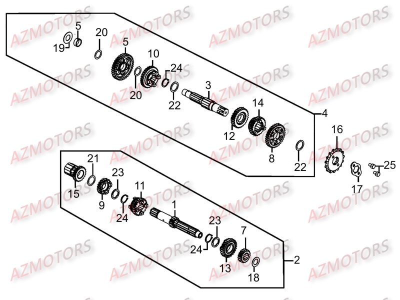 Boite De Vitesses AZMOTORS 